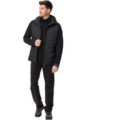 VAUDE Elope Veste Hybride Homme, Noir -komperdell boutique vaude elope hybrid jacket men black 5