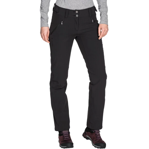 VAUDE Skomer Pantalon Hiver Femme, Noir 3 VAUDE Skomer Pantalon Hiver Femme, Noir – Image 3
