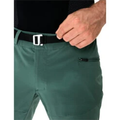 VAUDE Tekoa Biobased Pantalon Homme, Vert -komperdell boutique vaude tekoa biobased pants men dusty forest 6